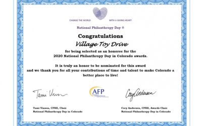 The Village Toy Drive Honored
