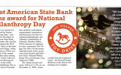 FASB Recognized for Village Toy Drive
