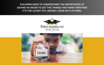 Teaching your children about saving money