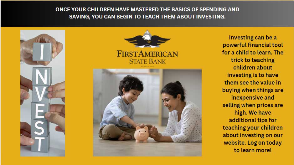 Investing is an essential financial skill that is beneficial to start educating your children early on the fundamentals.