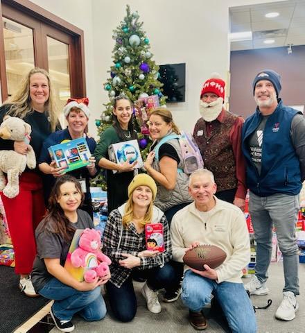 Team VOA at wrapping party at Bank