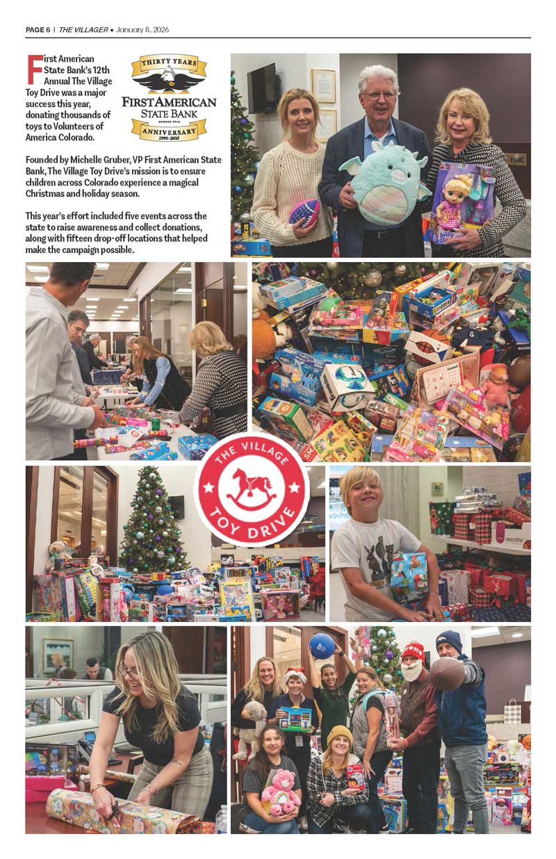 First American State Bank’s 12th Annual The Village Toy Drive Toy Drive